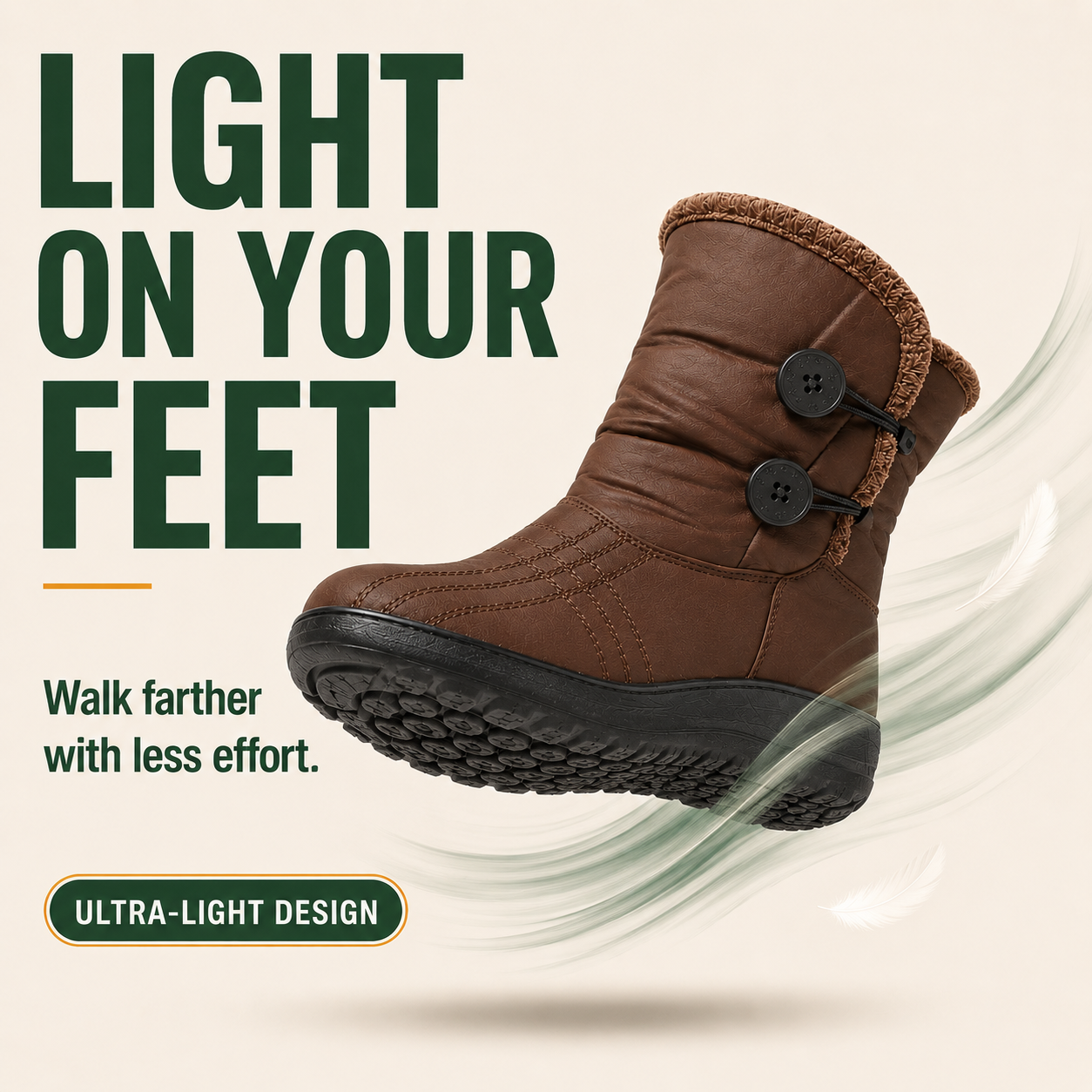 ThermaTrek™ Women’s Waterproof Fleece-Lined Winter Boots