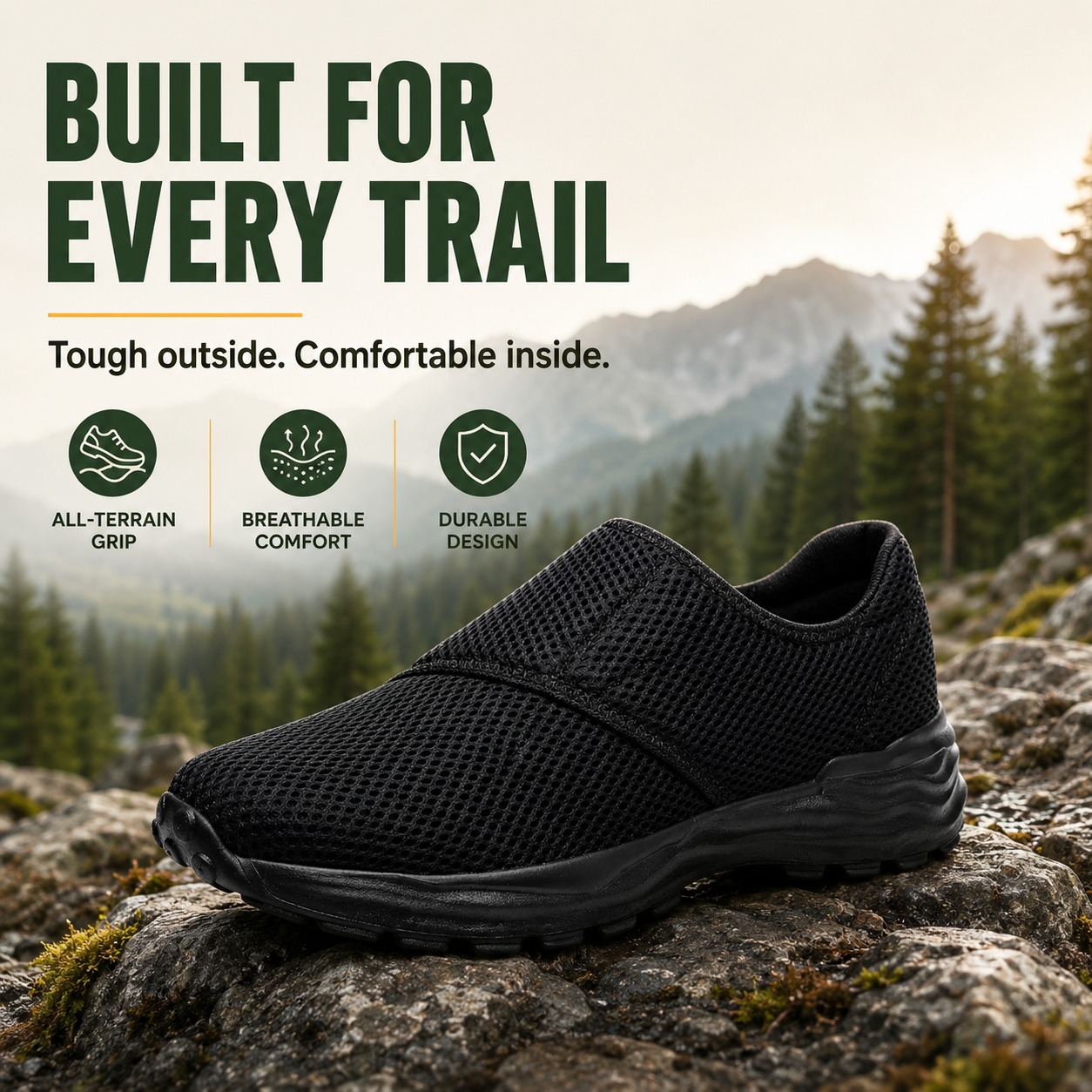 FlexiStep™ Atmungsaktive orthopädische Gleitschuhe
