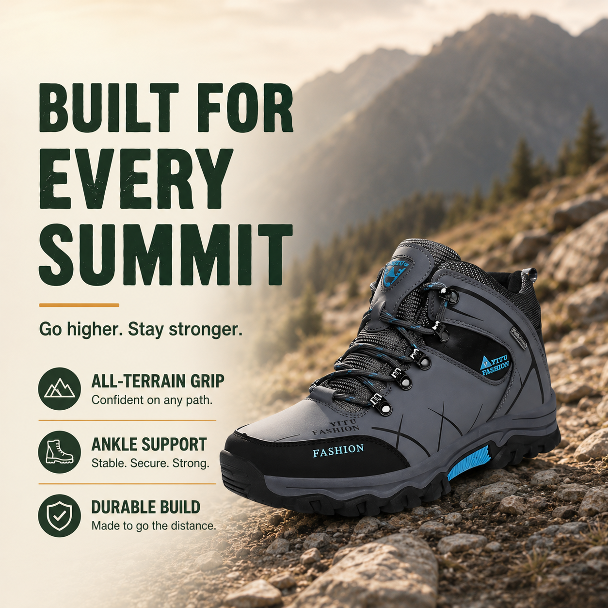 AlpineGuard™ Ski- und Wanderschuhe für Männer