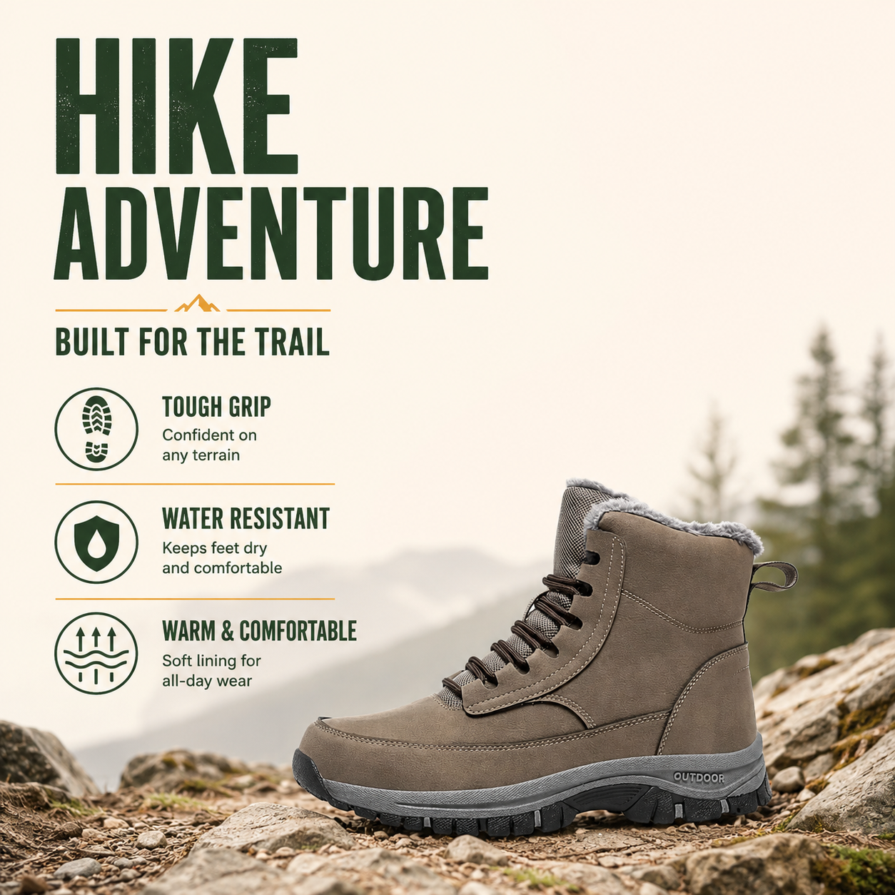 NordStride™ Waterproof Insulated Snow Boots