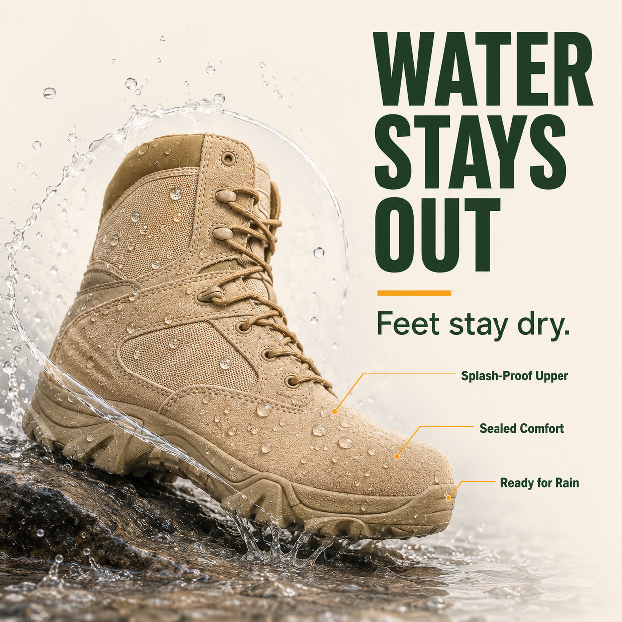 DeltaTrek™ Men’s Light-Duty Tactical Boots