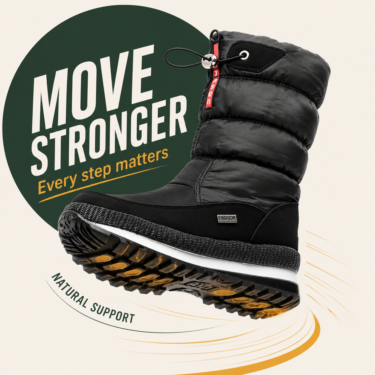 SnowTrek™ Women’s Fleece-Lined Winter Boots
