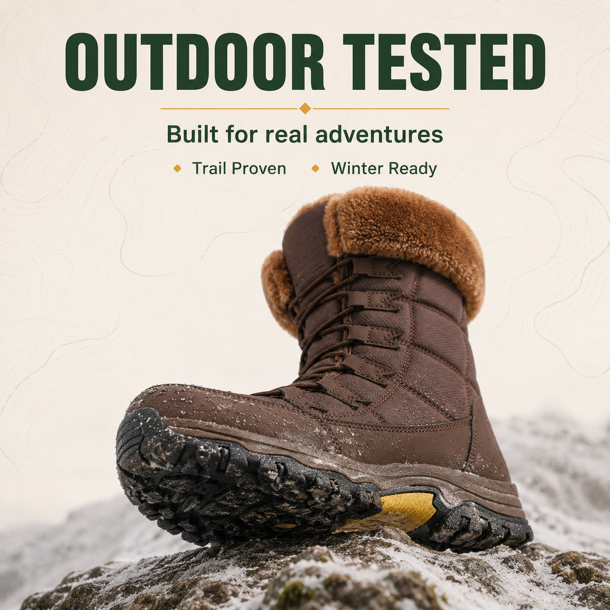 ArcticStride™ Wasserdichte Schneestiefel