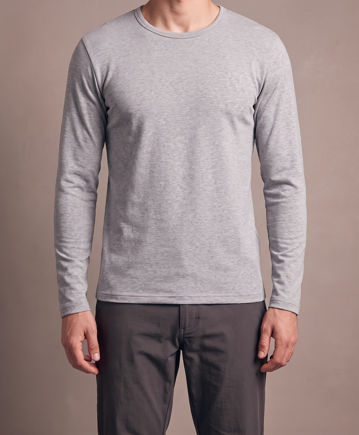 the-brushed-winter-crew Light Grey – Hike Adventure