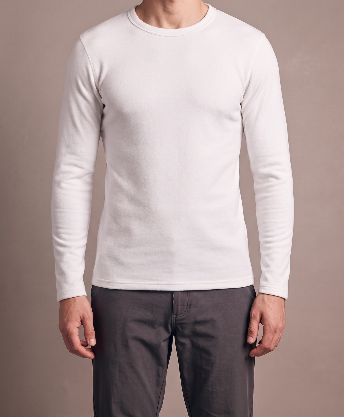 the-brushed-winter-crew White – Hike Adventure
