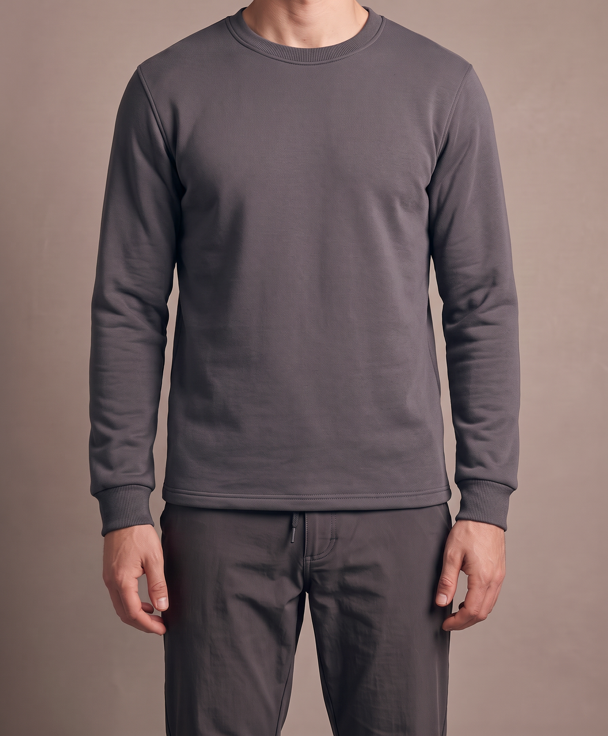 the-plush-thermal-crew Grey – Hike Adventure