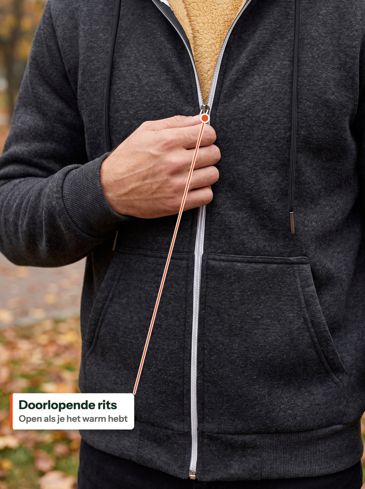 Doorlopende rits (NL label)
