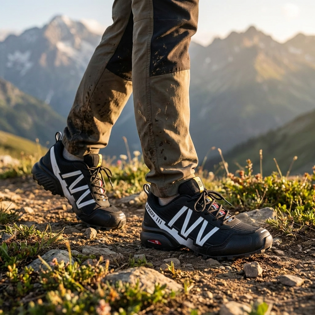 OrthoStride LightTrail — Orthopedic Hiking Shoes for Pain-Free Steps & Natural Support (Unisex)