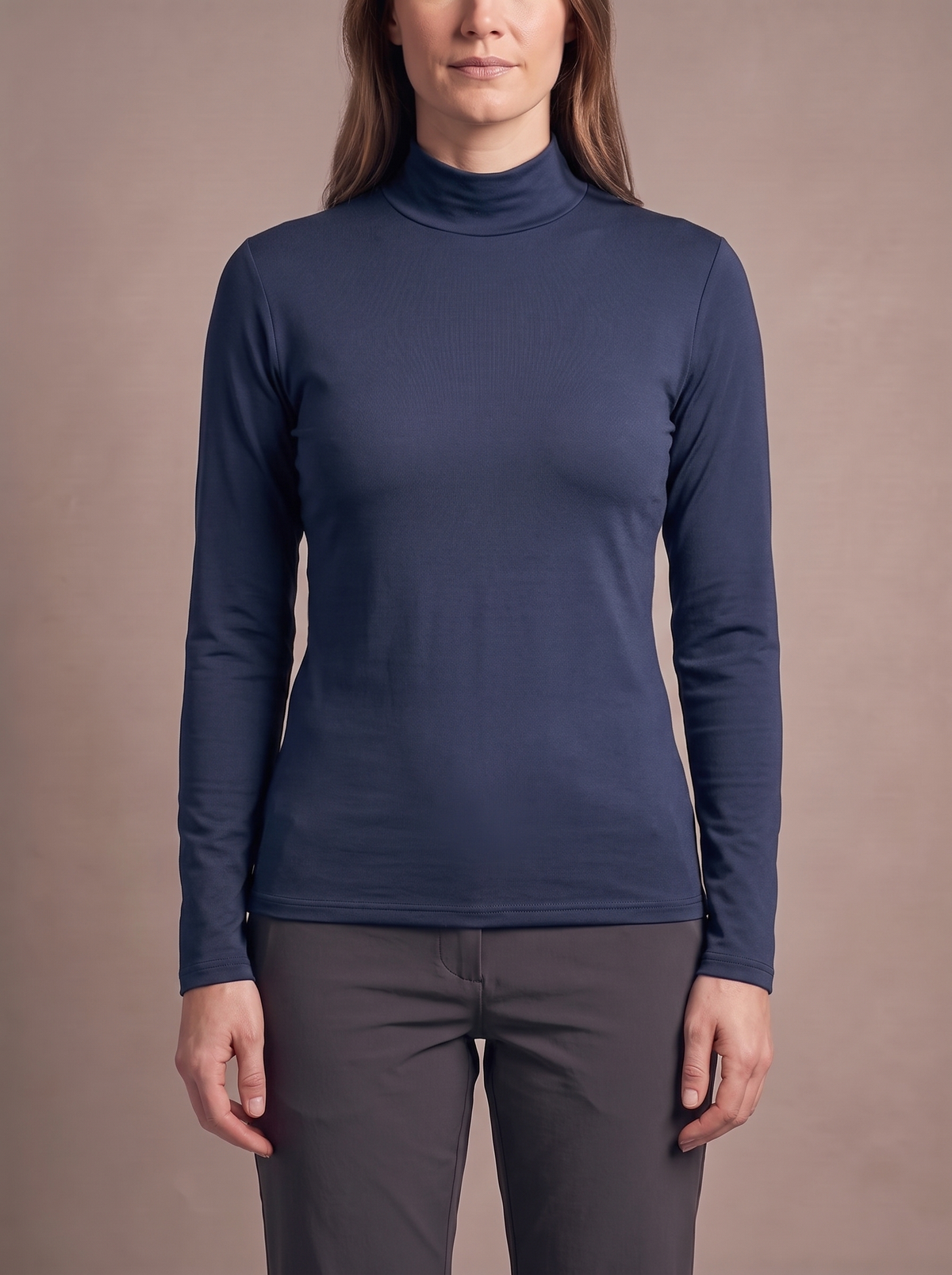 The Mock Neck Women