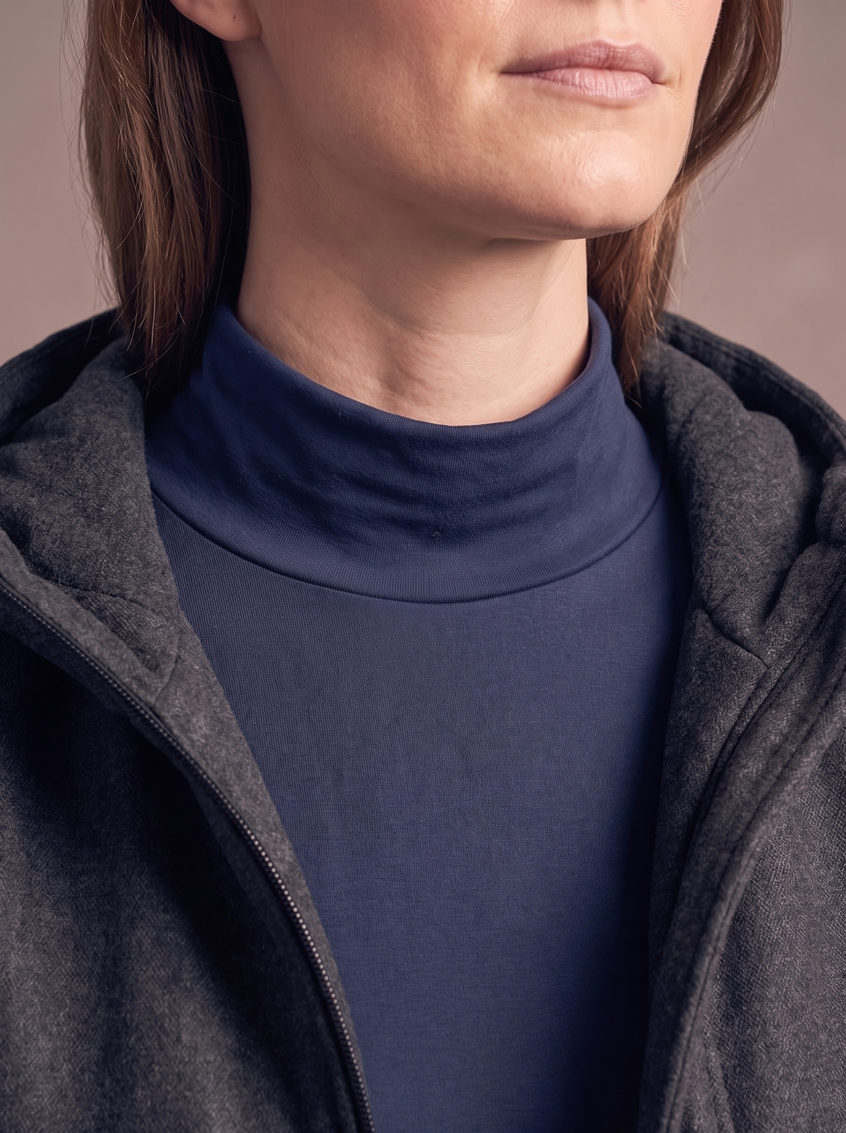 The Mock Neck Women