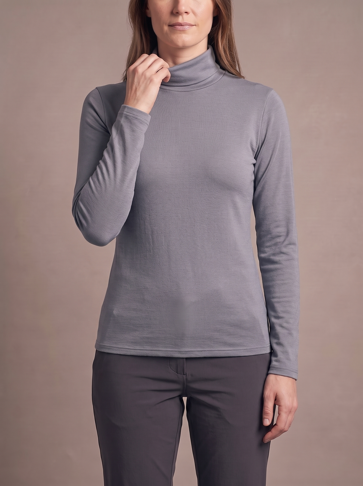The Mock Neck Women