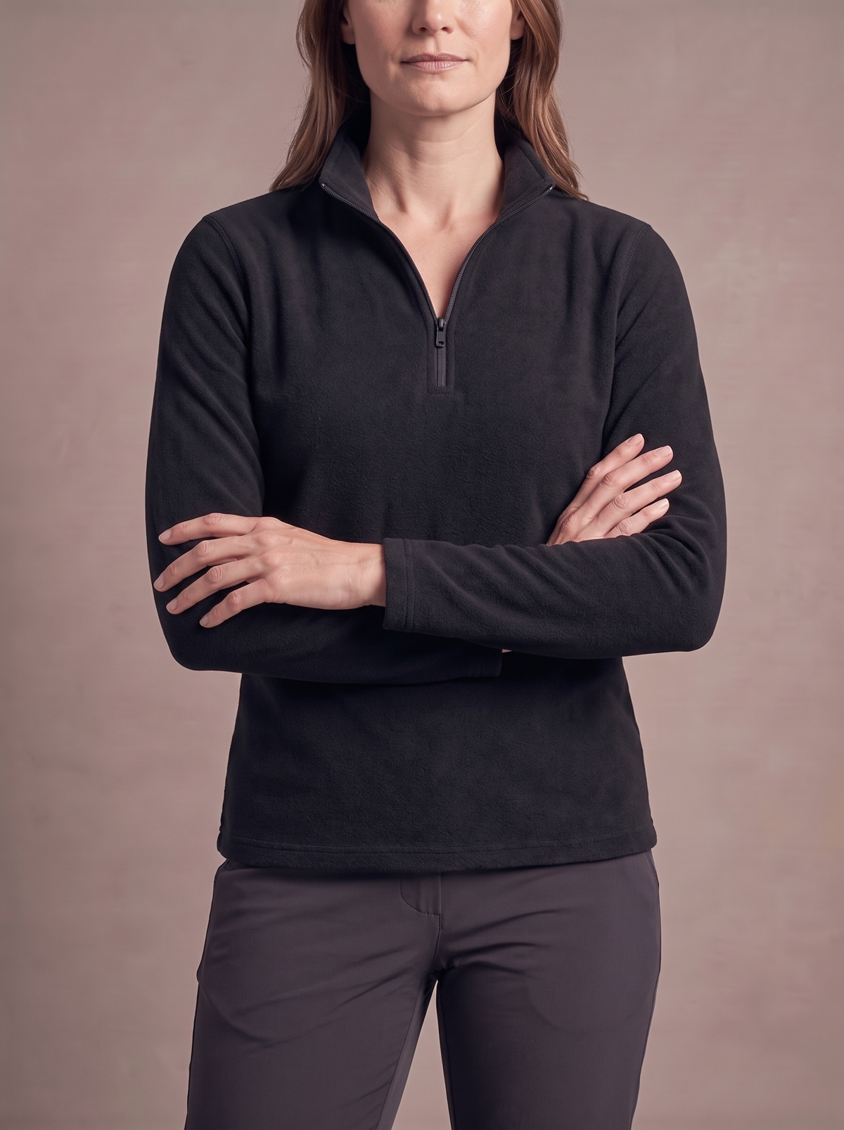 The Zip-Neck Women