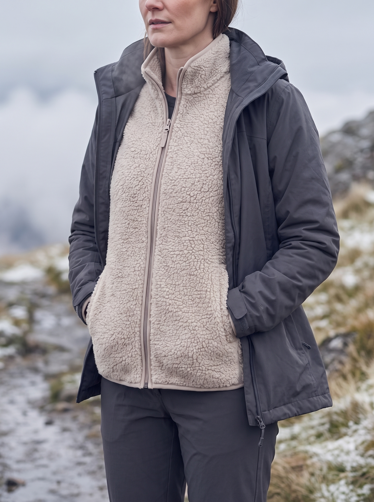 The Sherpa Full-Zip Women