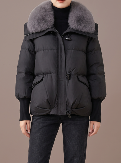 The Plush Collar Jacket Women