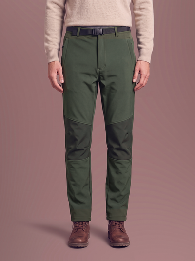 Fleece-Lined Softshell Trousers · Men
